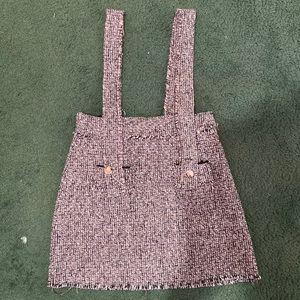 Tweed skirt overall